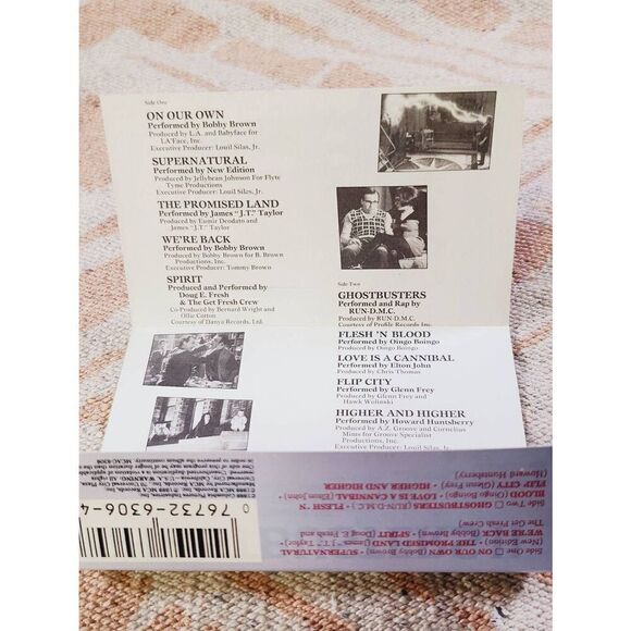 Ghostbusters 2 Cassette Tape - Picture 5 of 6